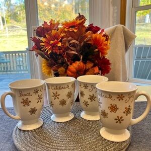 4/Celebration Irish Coffee Mug(s) 12 oz Gibson Riviera Van Beers China Mugs